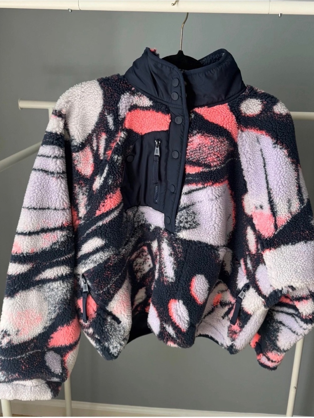 FP Movement Hit The Slopes Printed Fleece Butterfly Women's S Free People